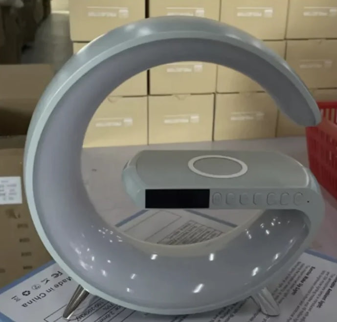 LEDvarázs lámpa - Bluetooth Hangszóró és vezeték nélküli töltő